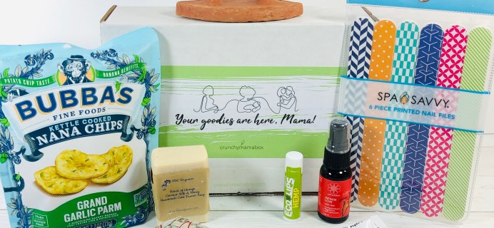 Crunchy Mama March 2020 Subscription Box Review