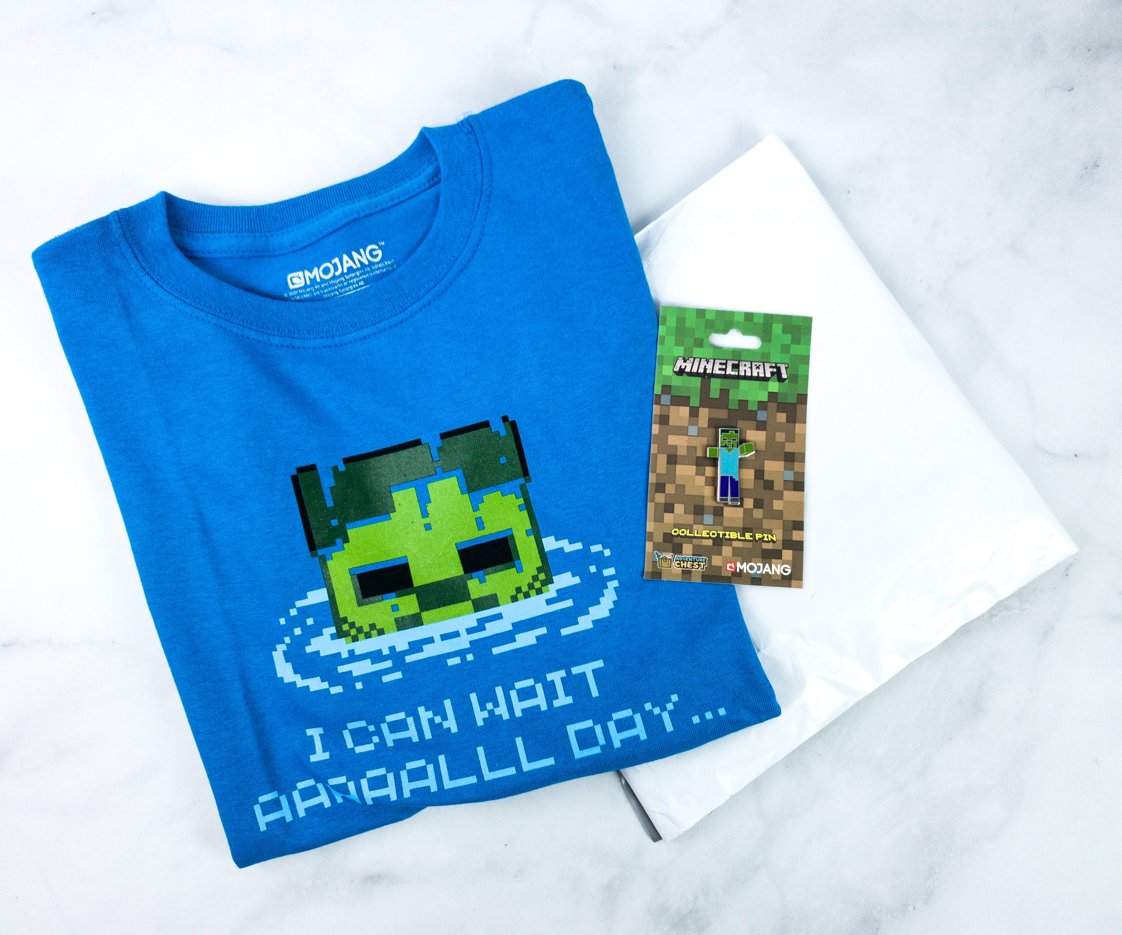 Minecraft T-Shirt March 2020 Subscription Box Review + Coupon! - Hello Subscription