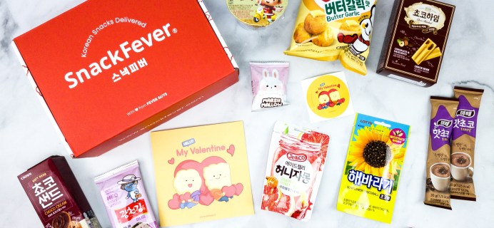 Snack Fever February 2020 Subscription Box Review + Coupon – Original Box!