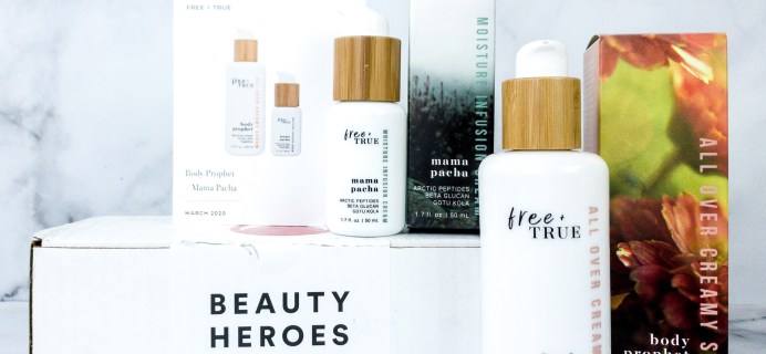 Beauty Heroes March 2020 Subscription Box Review