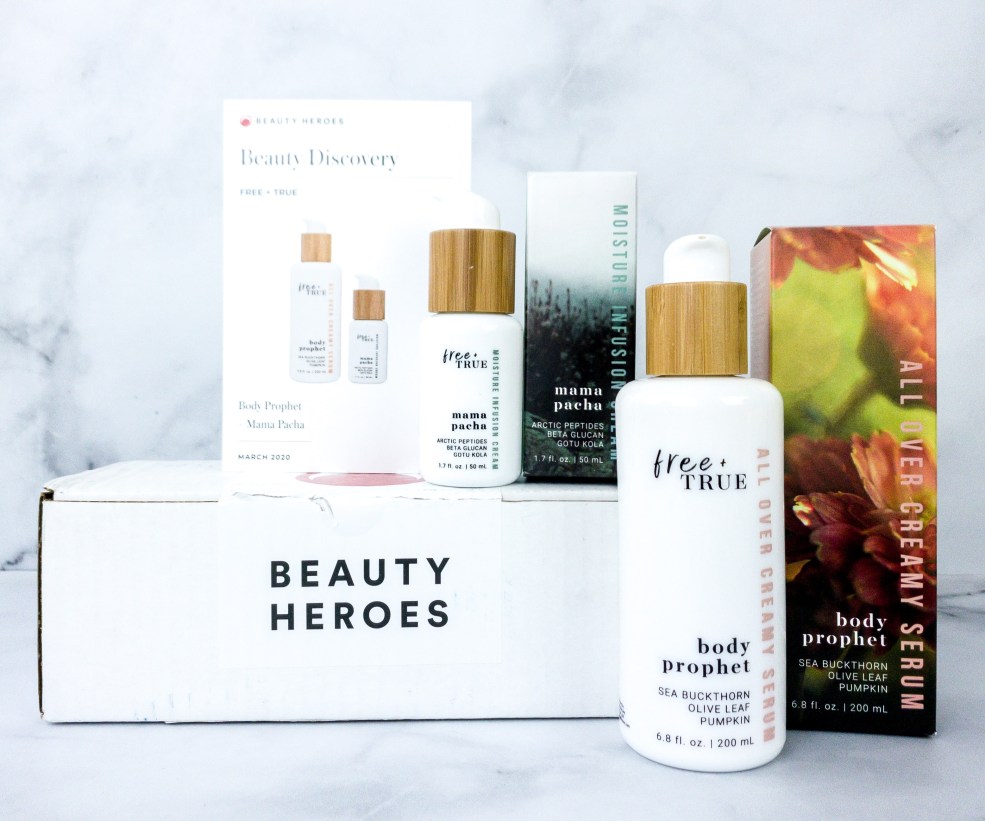 Beauty Heroes March 2020 Subscription Box Review - hello subscription