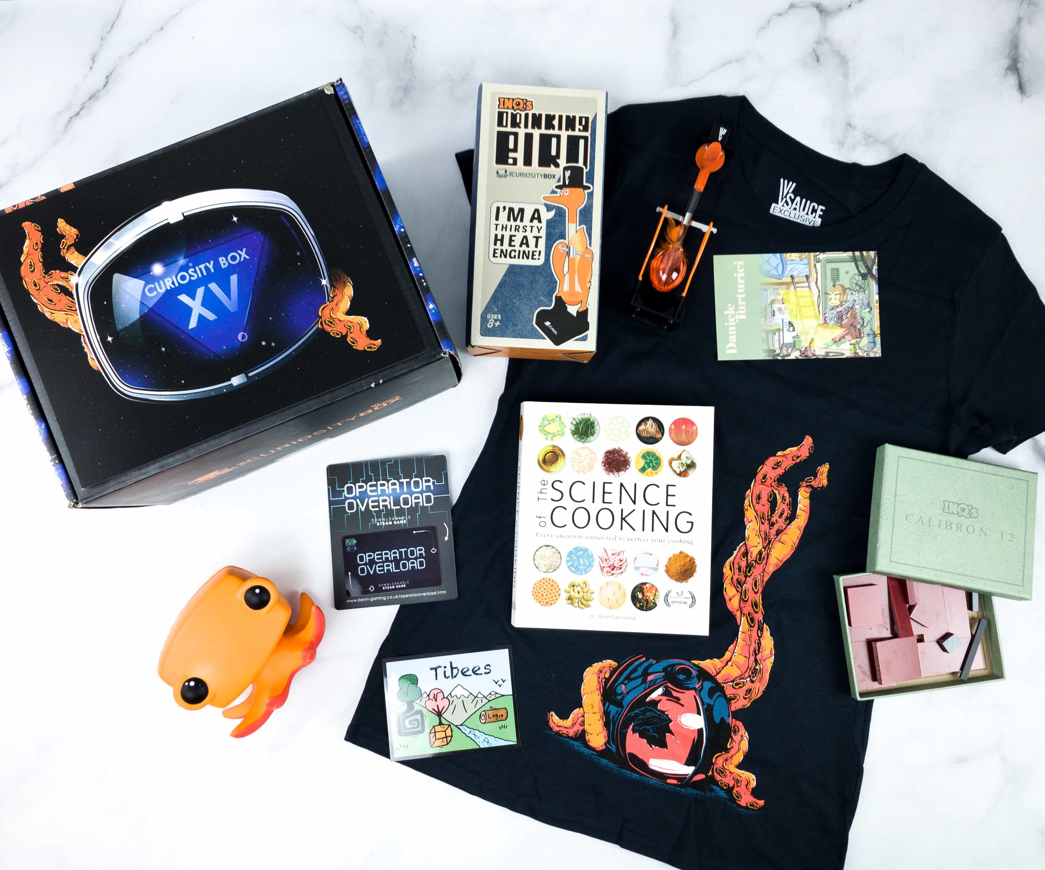 The Curiosity Box by VSauce Spring 2020 Subscription Box Review Hello