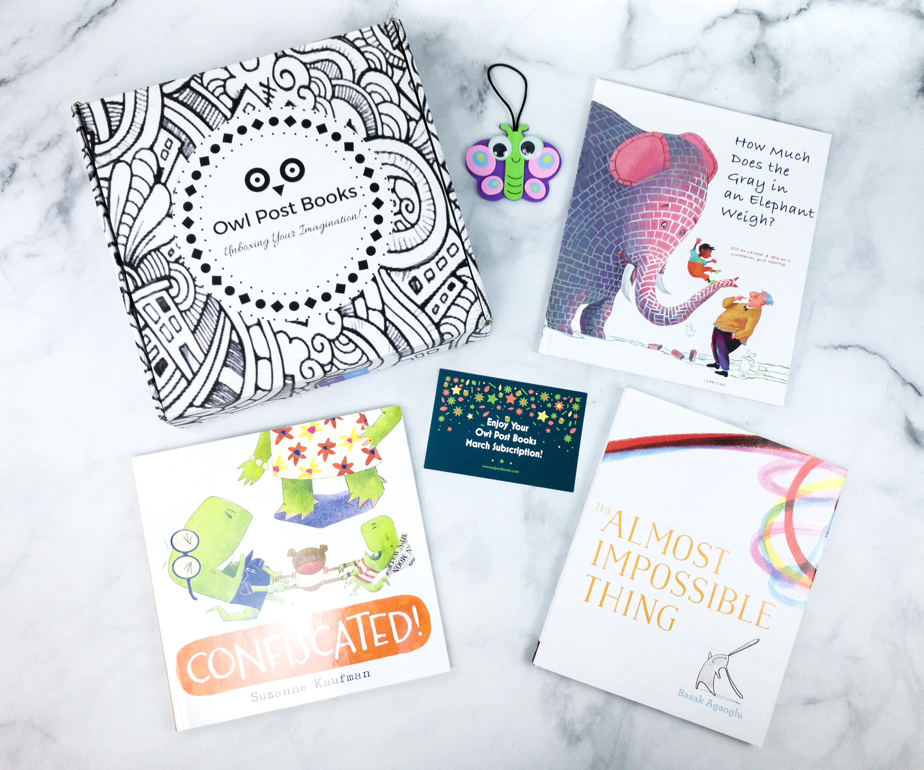 Owl Post Books is a monthly children's book subscription that ships brand new children's books right to your front door.