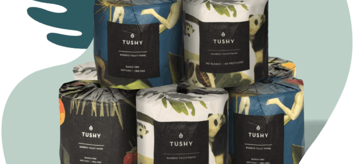 Tushy Bamboo Toilet Paper Subscription Available Again!