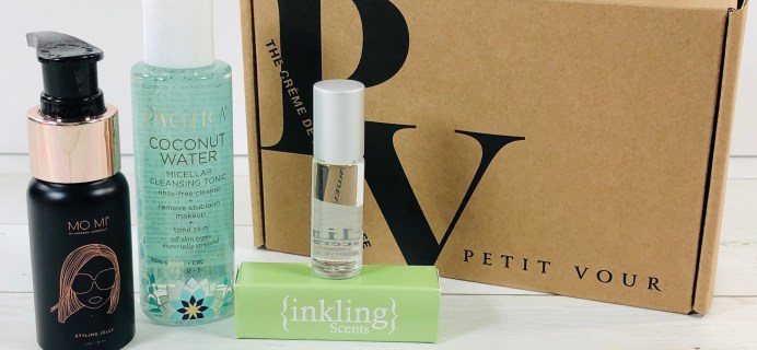 Petit Vour March 2020 Subscription Box Review & Coupon