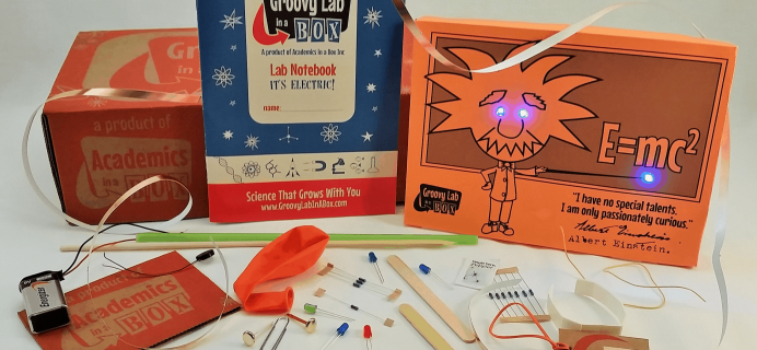 Groovy Lab In A Box: STEM Box for Kids Age 8 and Above!