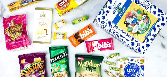 Universal Yums Subscription Box Review + Coupon – BRAZIL