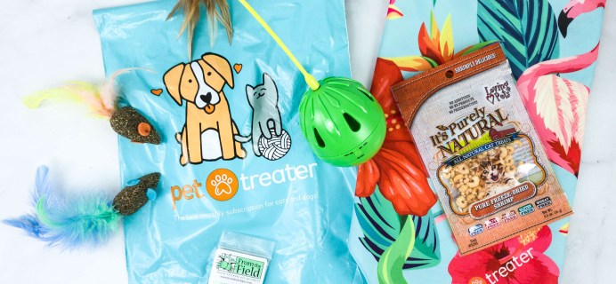 Pet Treater Cat Pack March 2020 Cat Subscription Review + Coupon!