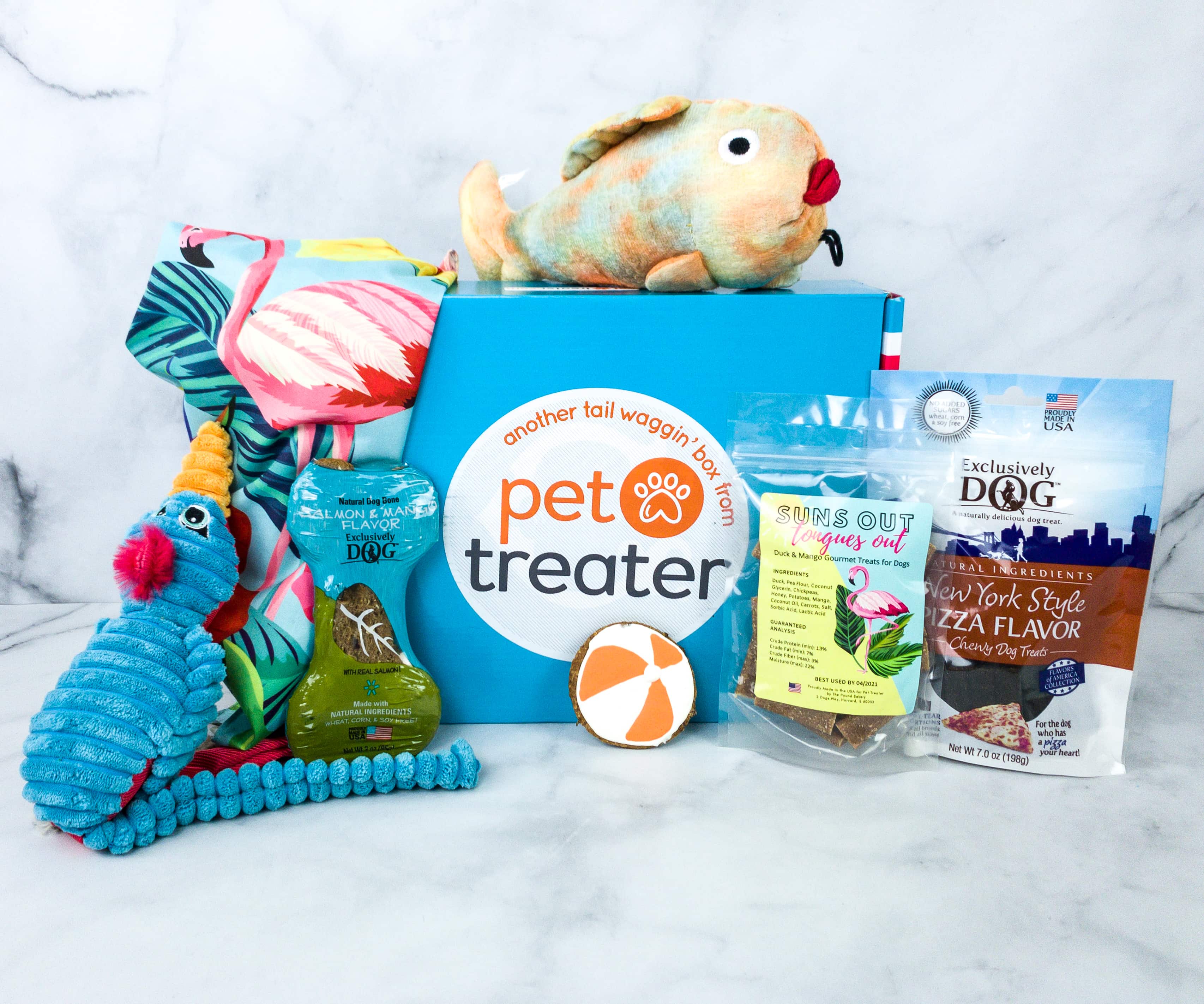 Pet Treater Deluxe Dog Pack March 2020 Subscription Box Review