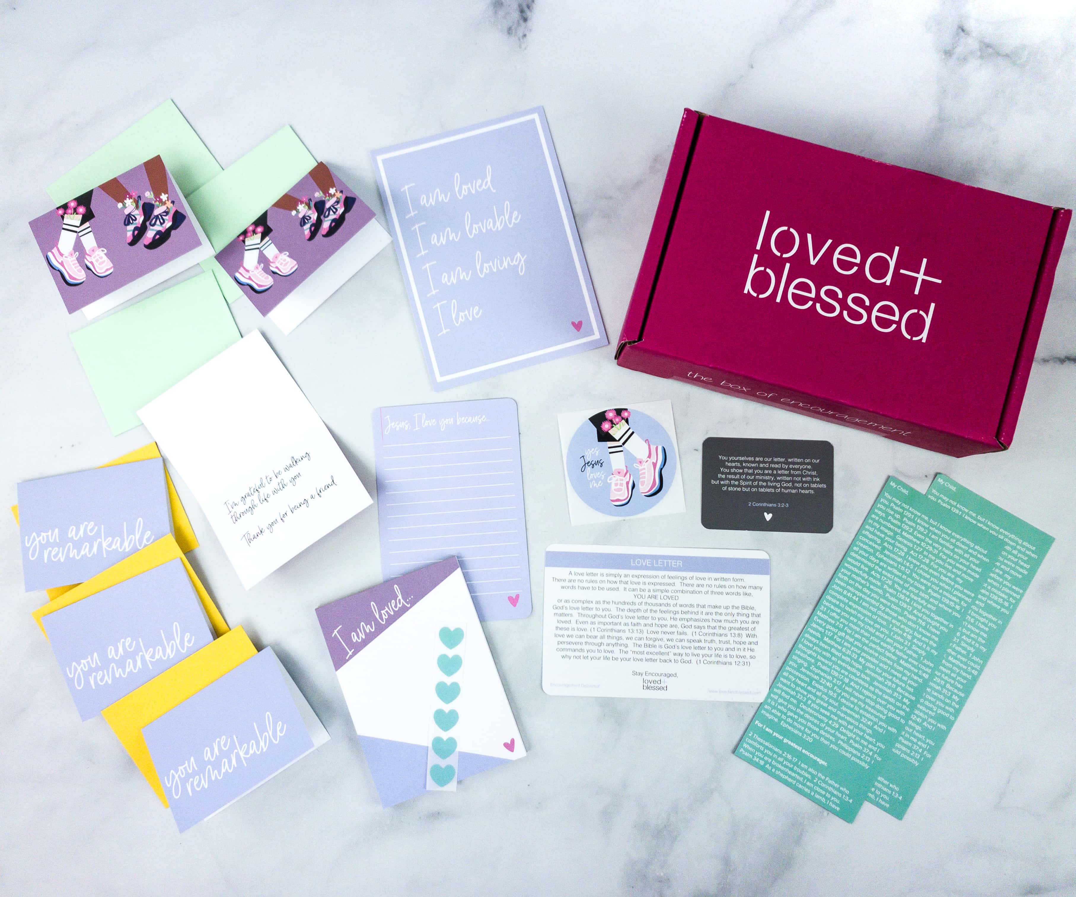 Loved+Blessed April 2020 Subscription Box Review + Coupon - Hello  Subscription