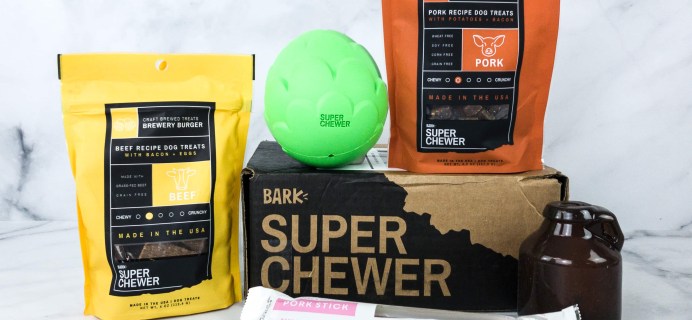 Super Chewer March 2020 Subscription Box Review + Coupon!