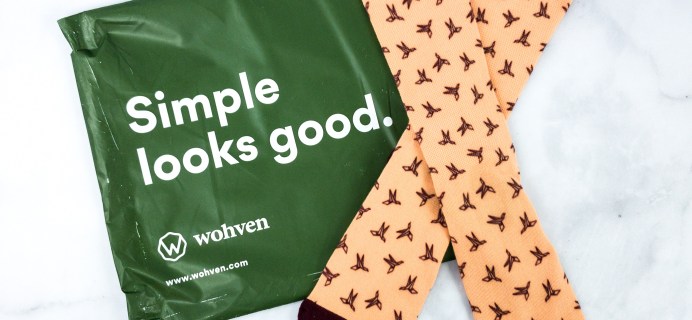 Wohven Socks Subscription March 2020 Review + Coupon!