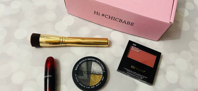 Chic Beauty Box March 2020 Subscription Box Review + Coupon!