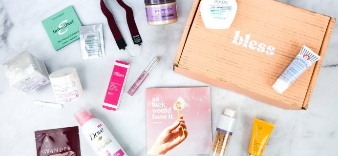 Bless Box March 2020 Subscription Box Review & Coupon
