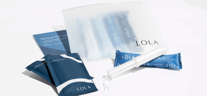 LOLA Coupon: Get Tampon Trial Pack For Just $5!