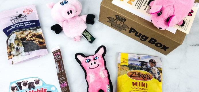 Pug Box March 2020 Subscription Box Review + Coupon