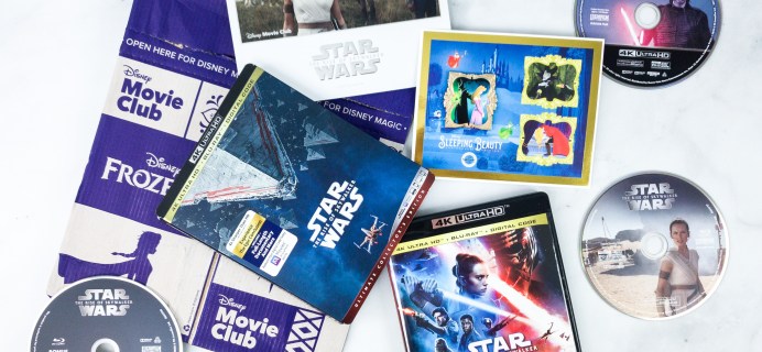 Disney Movie Club March 2020 RISE OF SKYWALKER Review + Coupon