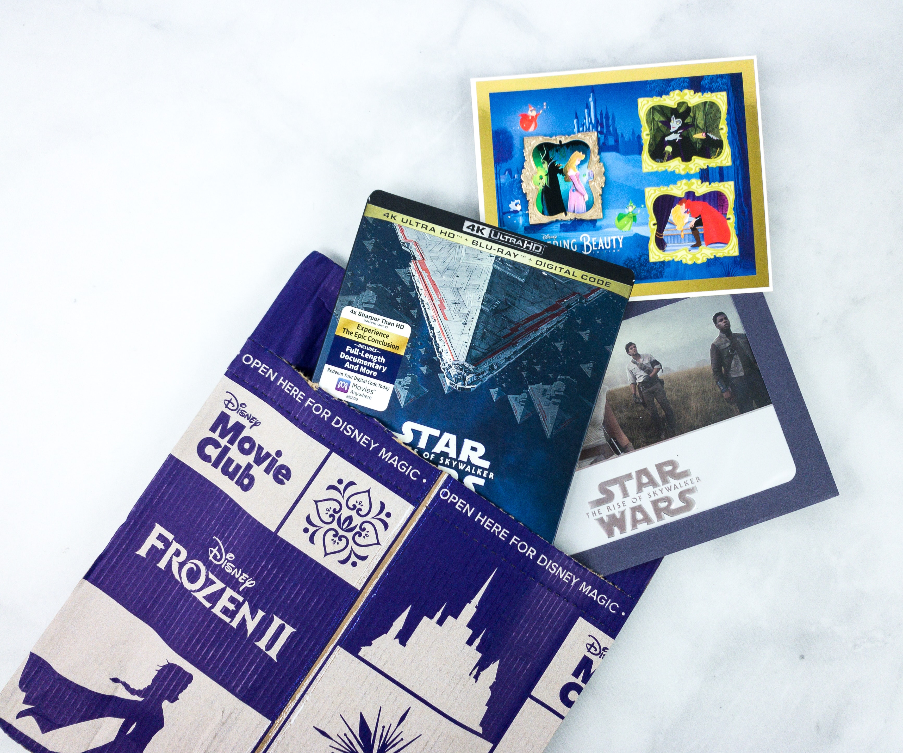 Box Review: Star Wars: The Rise of Skywalker Disney Movie Club Boxes 