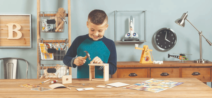 Annie’s Young Woodworkers Club Coupon: 50% Off Fun Kids Craft and Building Subscription!