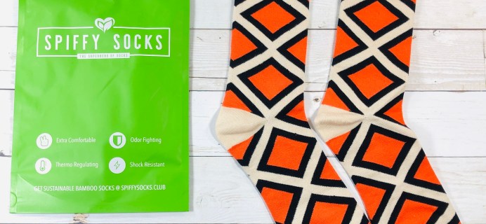Spiffy Socks March 2020 Subscription Box Review + Coupon