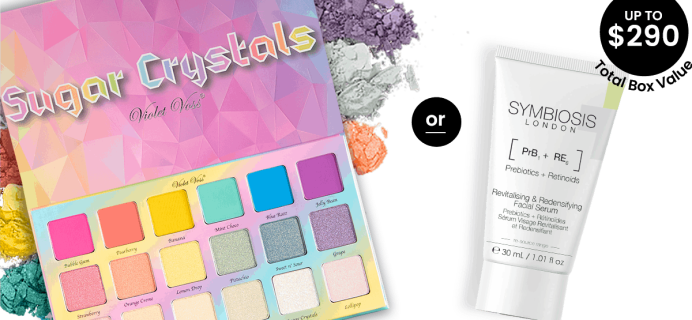 BOXYCHARM Coupon: FREE Violet Voss Palette OR Symbiosis London Facial Serum with April 2020 Box!
