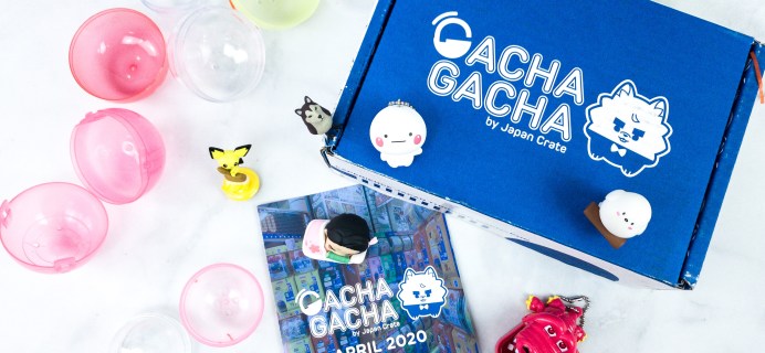 Gacha Gacha Crate April 2020 Subscription Box Review + Coupon