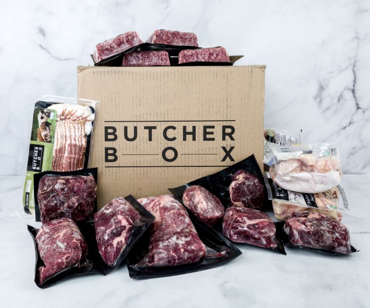 Butcher Box March 2020 Subscription Box Review BEEF BOX hello