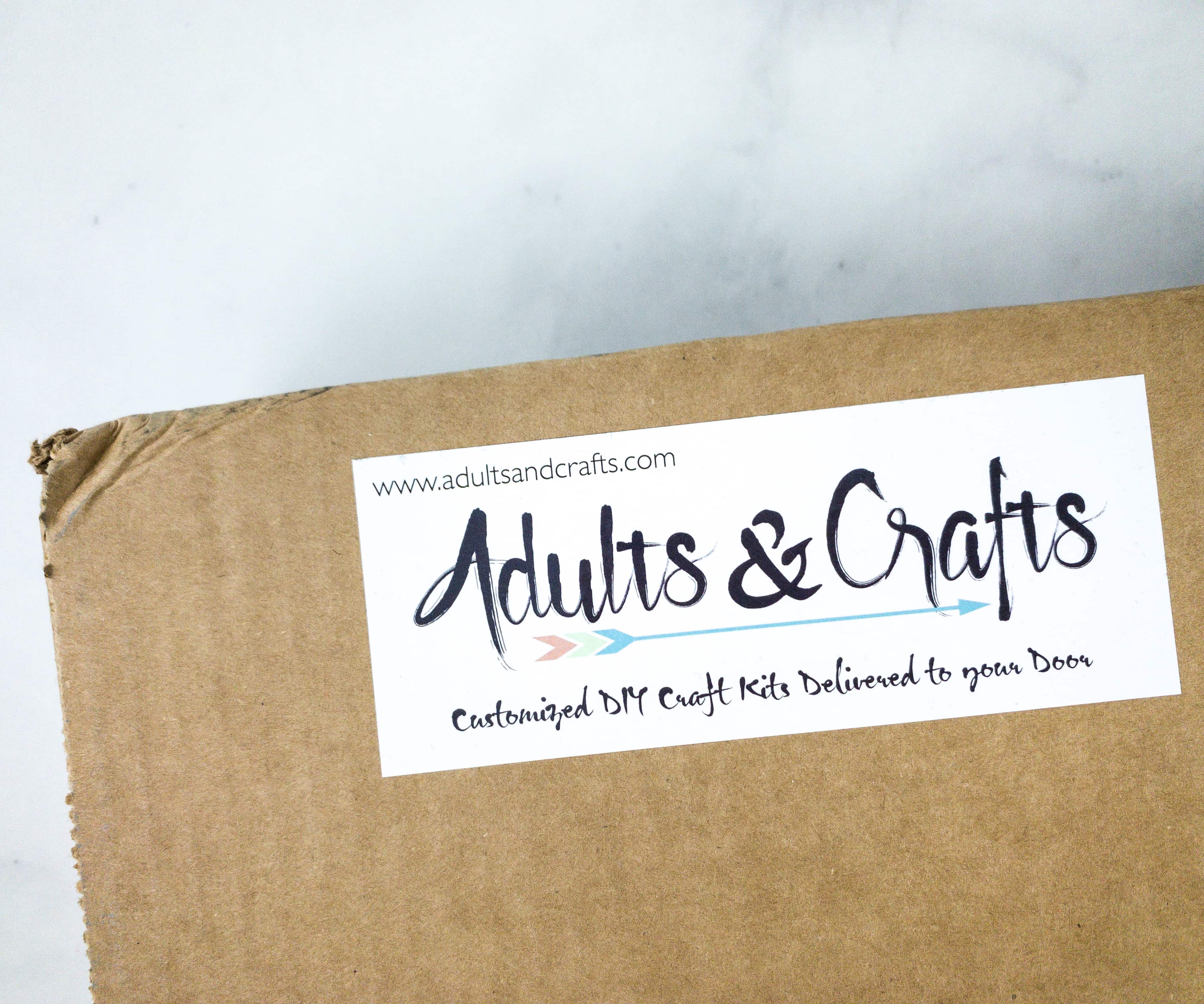 Adults & Crafts Subscription Box Review + Coupon - AGATE RESIN