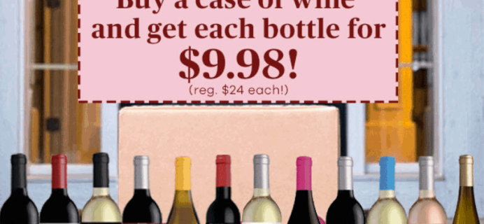 VineOh! Box Coupon: Buy A Case Of Wine and Just Pay $9.98 For Each Bottle!