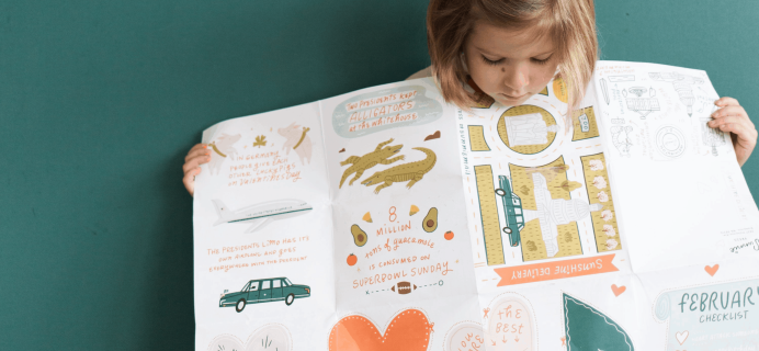 Sunnie Press – Review? Kids Coloring Map Subscription + 50% Off Coupon!