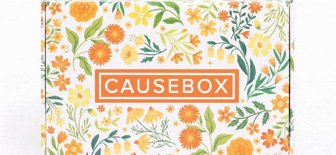 CAUSEBOX Spring 2020 Welcome Box LAST CALL! 30% Off Coupon!