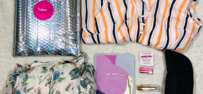 My Fashion Crate April 2020 Subscription Box Review