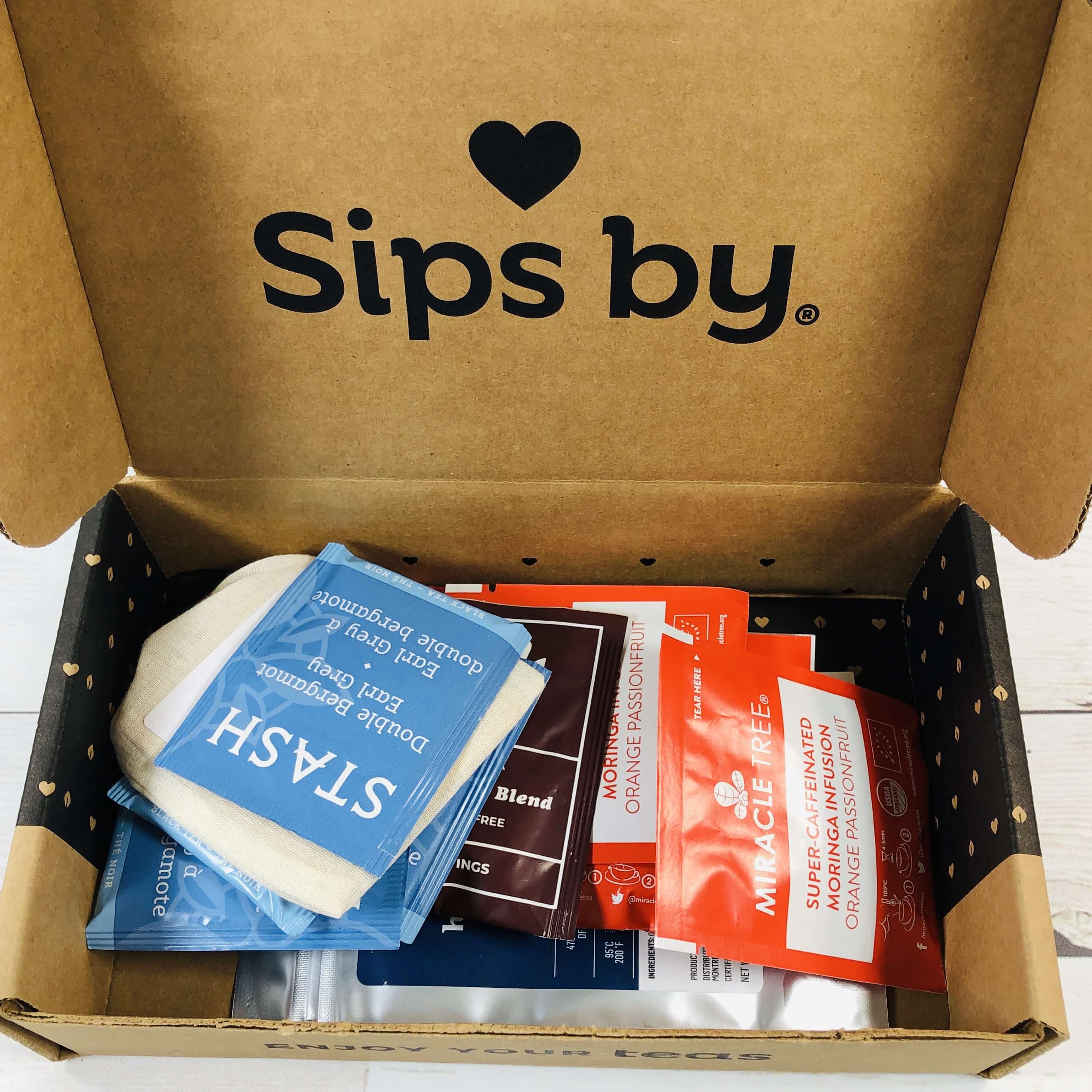 Sips by Tea April 2020 Subscription Box Review + Coupon - Hello ...