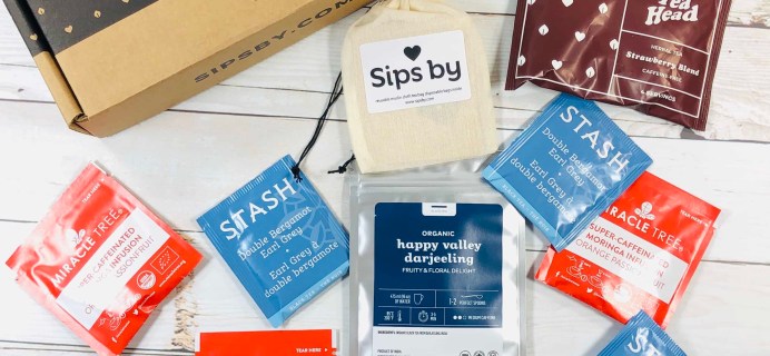 Sips by Tea April 2020 Subscription Box Review + Coupon