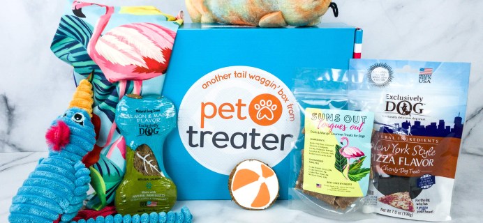 Pet Treater Deluxe Dog Pack March 2020 Subscription Box Review + Coupon