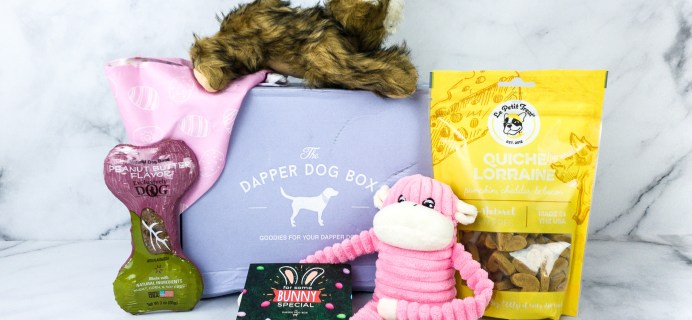 The Dapper Dog Box April 2020 Subscription Box Review + Coupon