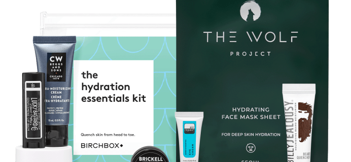 The Hydration Essentials Kit – New Birchbox Grooming Kit Available Now + Coupons!