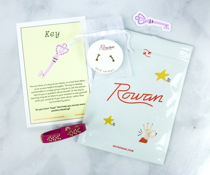 Rowan earring subscription clearance
