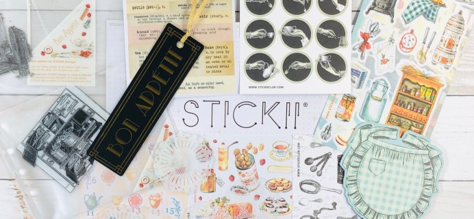 STICKII Club April 2020 Subscription Box Review – Retro Pack!