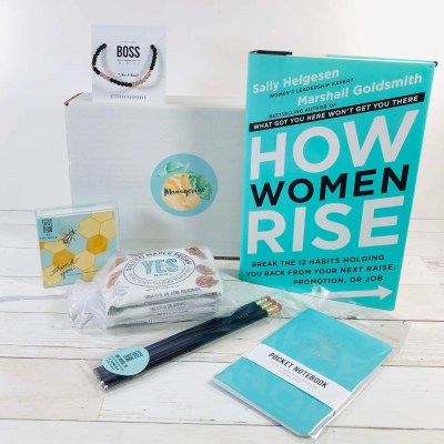 Managerine Female Leaders Book Club April 2020 Subscription Box Review + Coupon