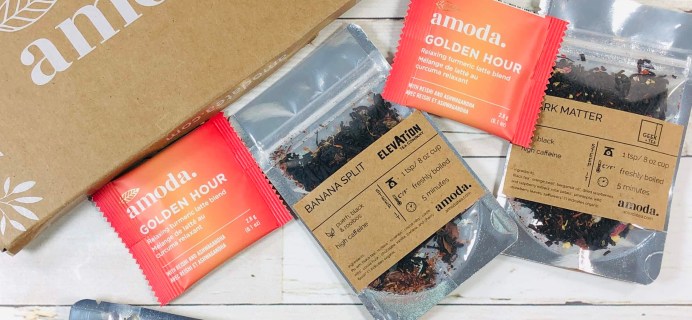 Amoda Tea April 2020 Subscription Box Review + Coupon!