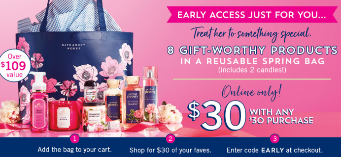 Bath & Body Works Spring 2020 Mother’s Day VIP Tote Available Now + FULL Spoilers!