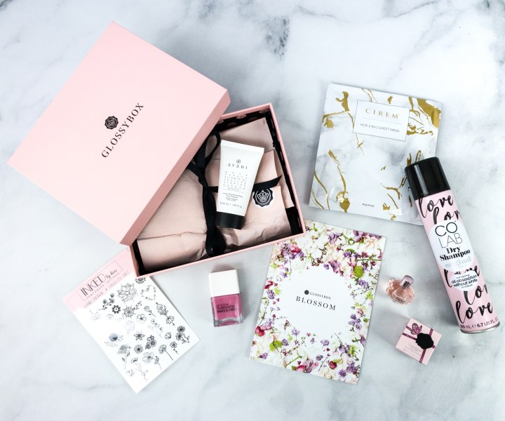 GLOSSYBOX April 2020 Subscription Box Review + Coupon Hello Subscription
