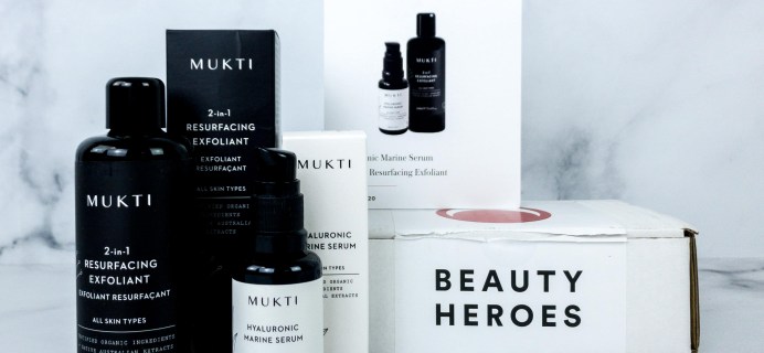 Beauty Heroes April 2020 Subscription Box Review