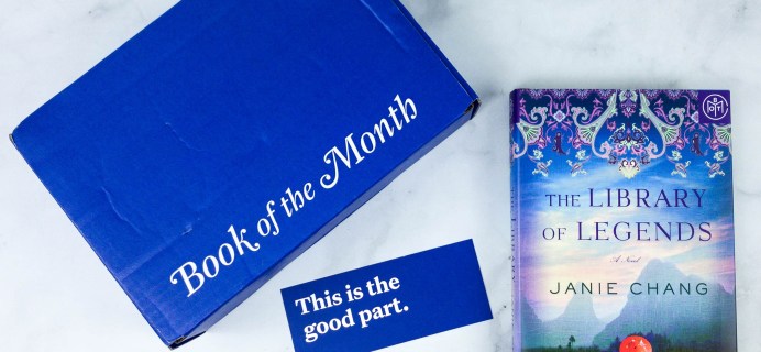 Book of the Month April 2020 Subscription Box Review + Coupon