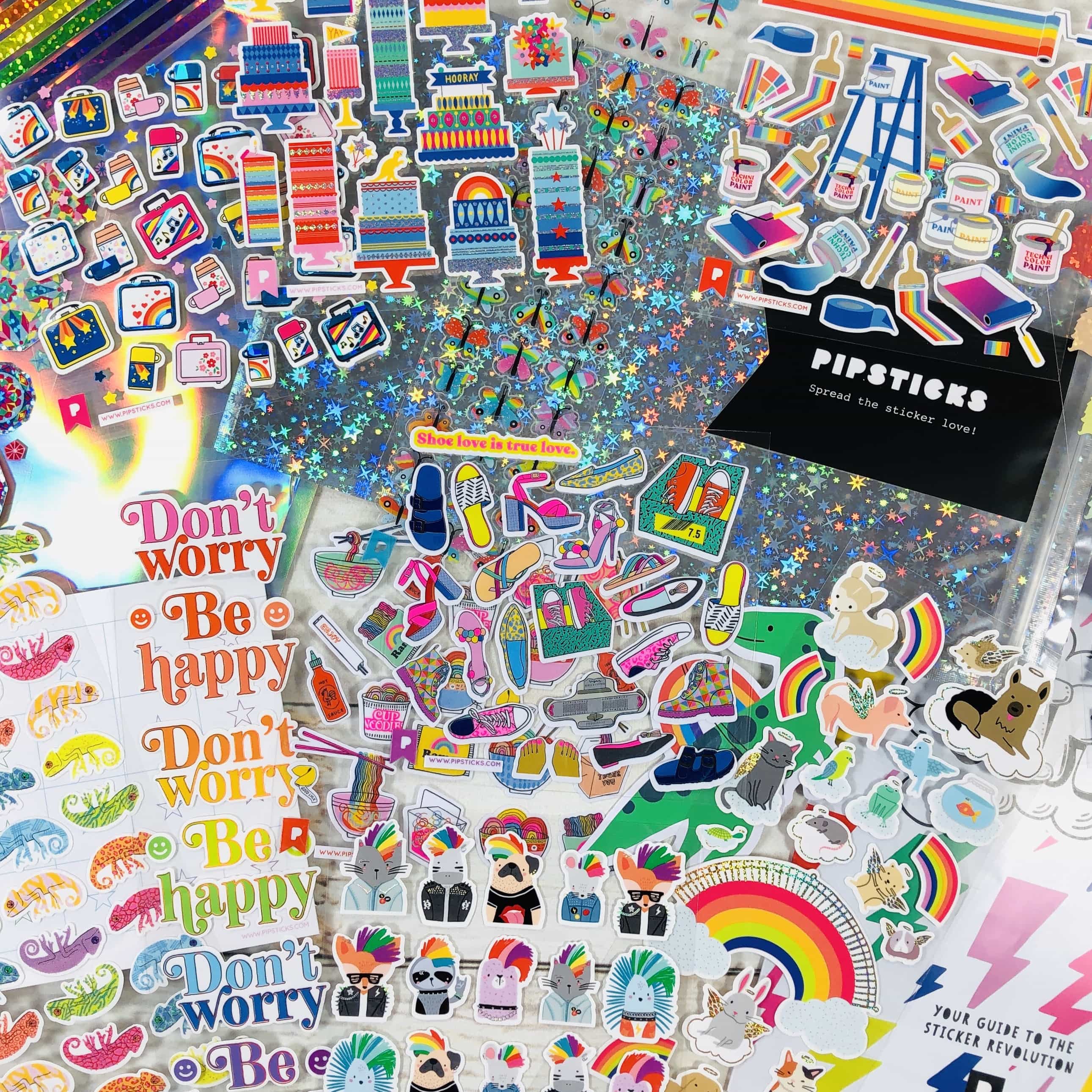 Pipsticks Pro Club Classic March 2022 Review: Adorable Stickers for Spring!  - Hello Subscription