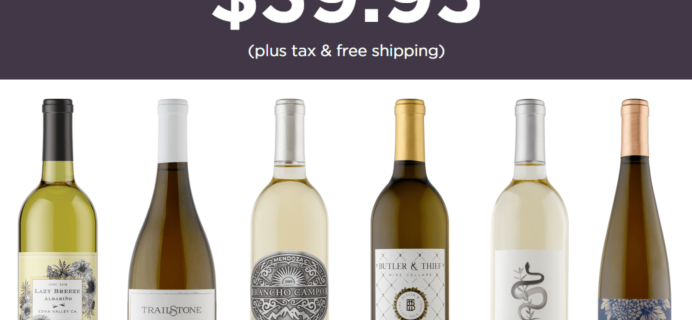 Firstleaf Wine Club Coupon: Get New World White Wine Bundle For Just $39.95 + FREE Shipping!
