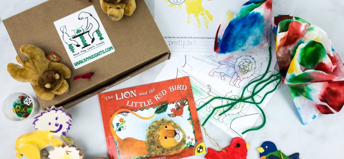 Ivy Kids Subscription Box Review + Coupon – The Lion & The Little Red Bird