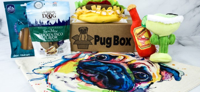 Pug Box April 2020 Subscription Box Review + Coupon