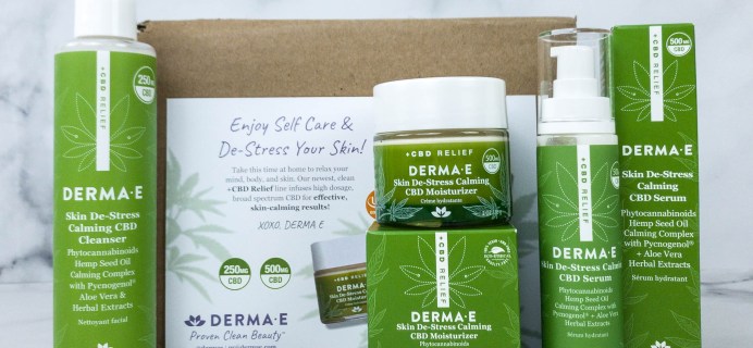 Derma-E +CBD RELIEF Collection Review